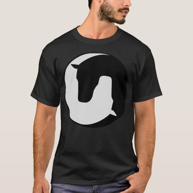 horse animals rodeo  T-Shirt (Vorderseite)