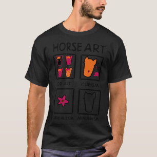 HORSE Art Pferde T-Shirt