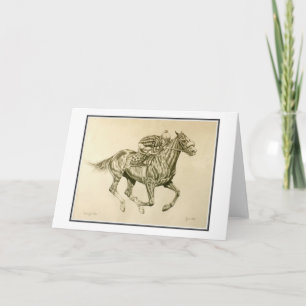 Horse Card Karte