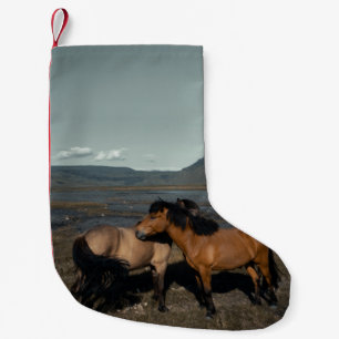 HORSE COUPLE KLEINER WEIHNACHTSSTRUMPF