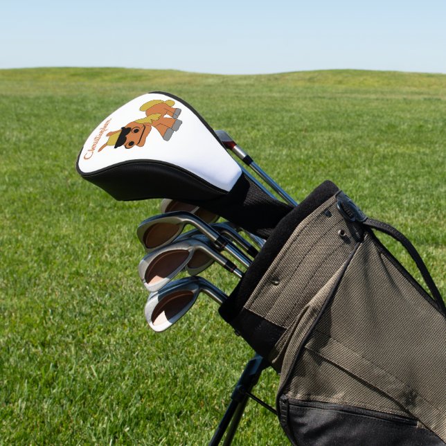 Horse Design Golf Headcover (In SItu)