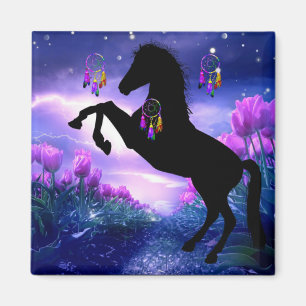Horse Dreamcatcher Magnet