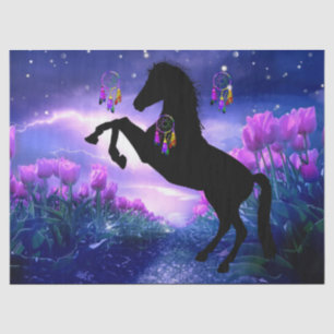 Horse Dreamcatcher Seidenpapier