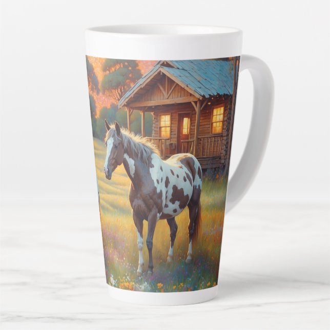 Horse Farm Milchtasse (Rechte Ecke)