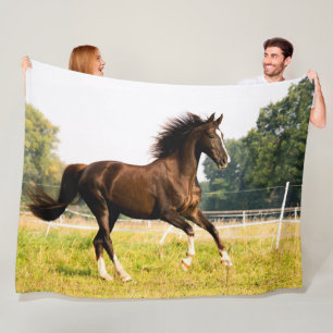 HORSE FLEECEDECKE