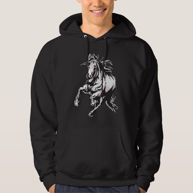 Horse for riders horse lovers hoodie (Vorderseite)