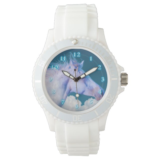 HORSE FURY WIND IN HAIR ARMBANDUHR (Vorderseite)