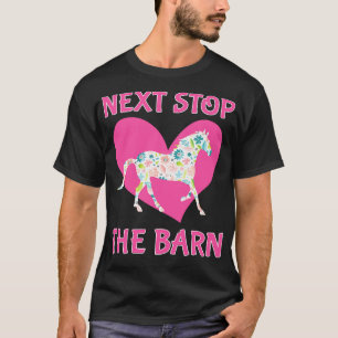 Horse Girl Horseback Riding Equestrian Horse Lover T-Shirt