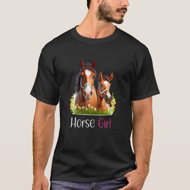Horse Girl T-Shirt (Vorderseite)