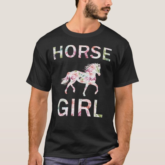 Horse Girl T-Shirt (Vorderseite)