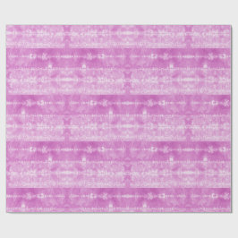 Horse Hair Tile Stripe Pink Geschenkpapier