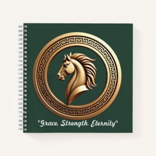 "Horse Haven Crest" Notizbuch
