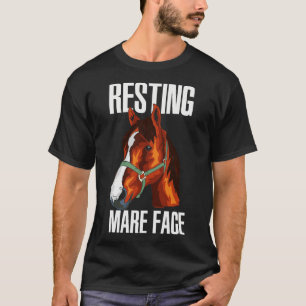 Horse Horses Ponies Riding Horse Equestrian T-Shirt