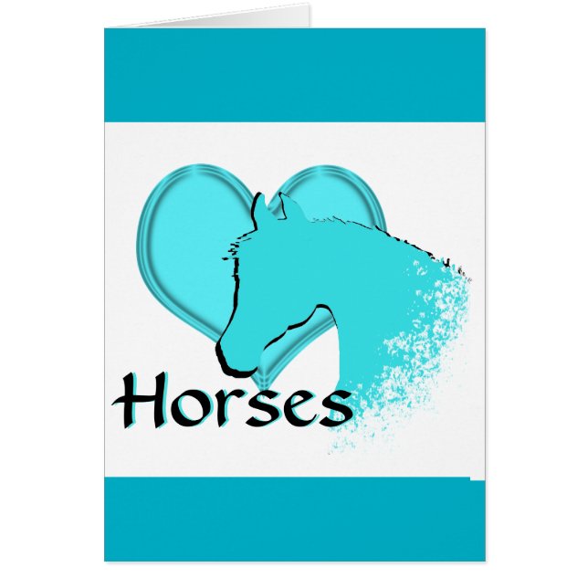 Horse III (aqua) (Vorne)