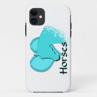 Horse III (aqua)