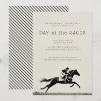 Horse Jockey Day bei den Rennen Reitsport