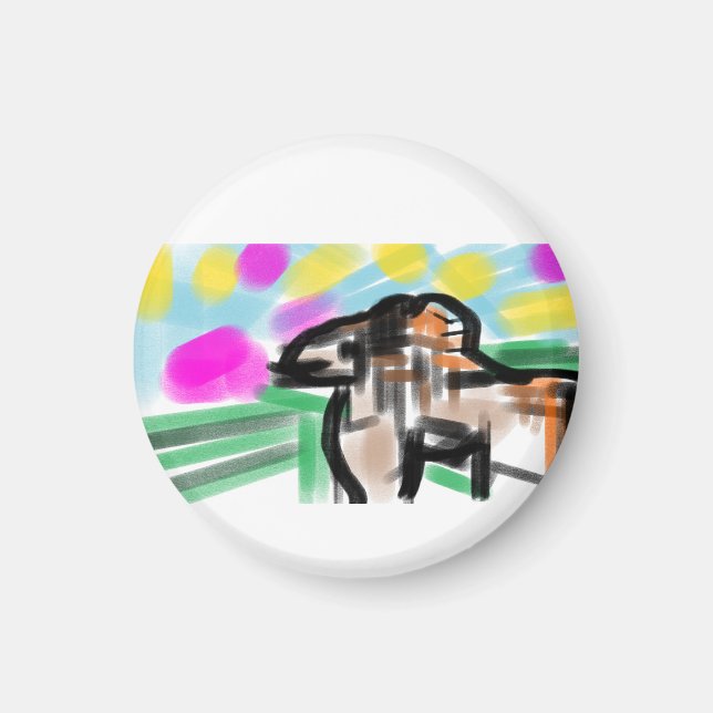 Horse joy magnet (Vorne)