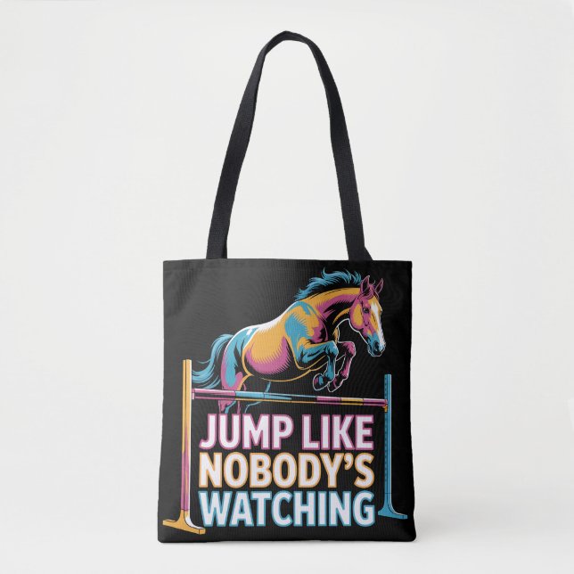 Horse Jump - springen, als würde niemand zusehen (Vorderseite)