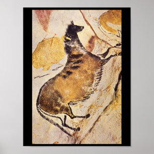 Horse', Lascaux, Dordogne_Art des Altertums Poster
