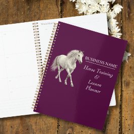 Horse Planner for Riding Instructors and Trainers Planer