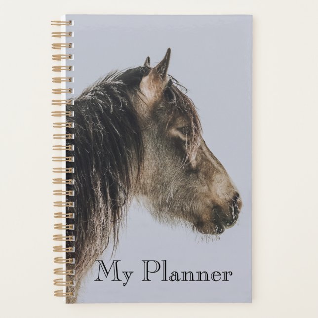 Horse Planner - Winter Theme Planer (Vorderseite)
