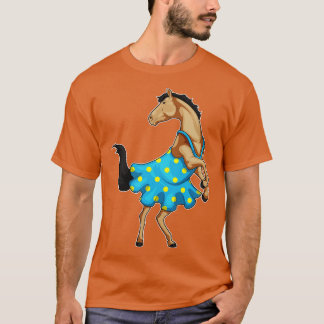 Horse Polka Dots Dress T-Shirt