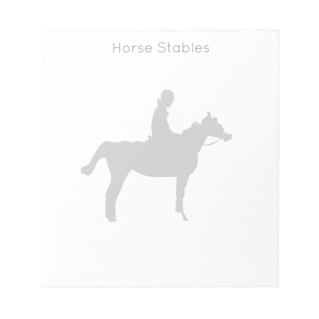 Horse Pro Klein Notizblock (Vorderseite)