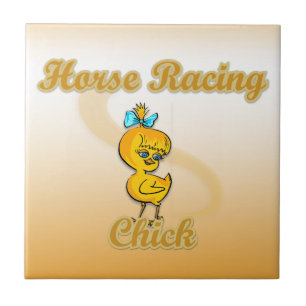 Horse Racing Chick Fliese