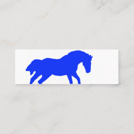 Horse Royal Professional Business Card Mini Visitenkarte