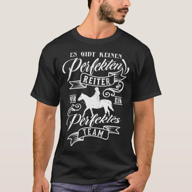 Horse Saying  Riding Quote  Rider T-Shirt (Vorderseite)