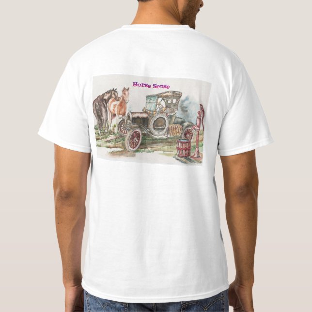 Horse Sense T-Shirt (Rückseite)