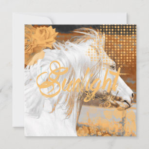HORSE SERIE 3 - Karte, Gruß, Einladung