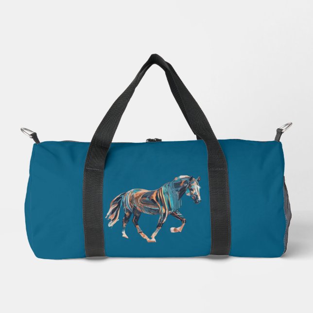 Horse Small Duffel Bag Duffle Bag (Vorderseite)