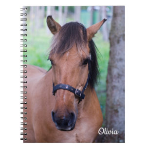 Horse Spiral Notebook Notizblock
