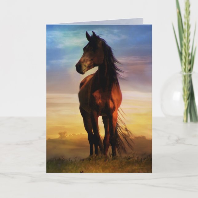 Horse Sympathy Card Karte (Vorderseite)