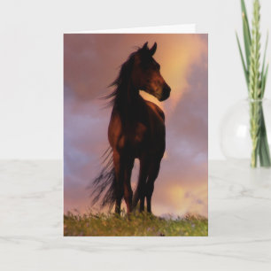 Horse Sympathy Card Karte