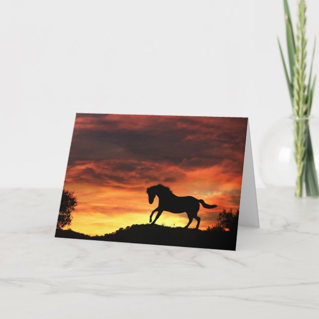 Horse Sympathy Card Karte (Vorderseite)