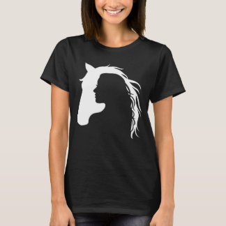 Horse Tee for Ladies - Horse Related Funny Horse 