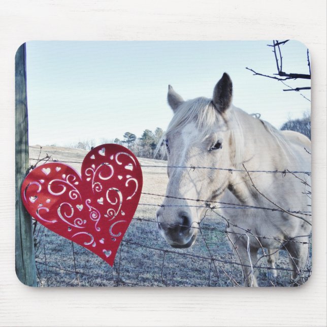 HORSE Valentinherz Mousepad (Vorne)
