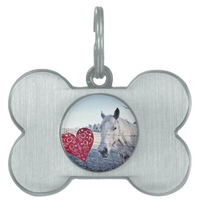 HORSE Valentinherz Tiermarke (Vorderseite)