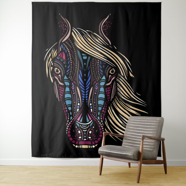 HORSE WANDTEPPICH (Beispiel)