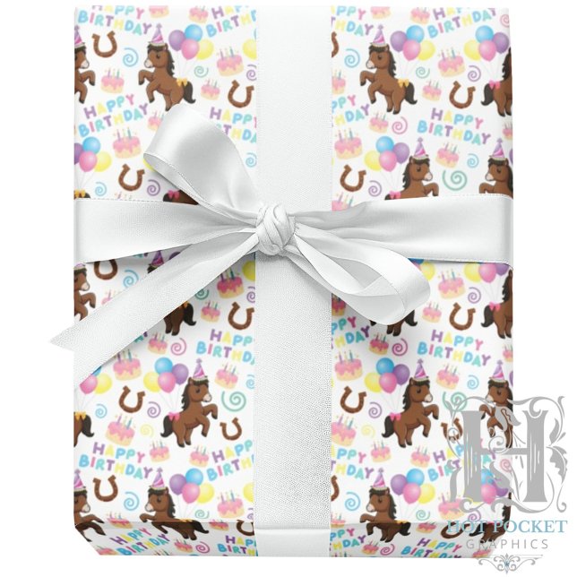Horse Wrapping Paper Geschenkpapier (Von Creator hochgeladen)