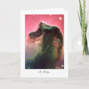 Horsehead Nebula - Entschuldigung Karte