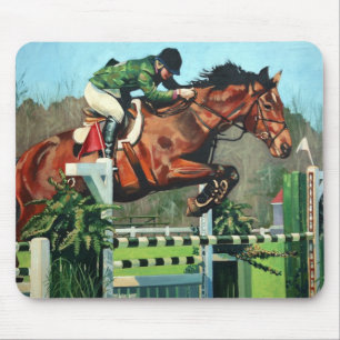 HorseJump highres Mousepad