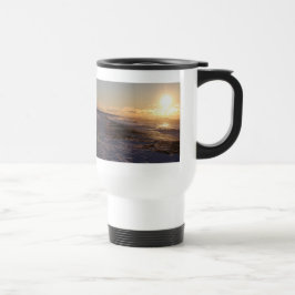 Horseneck Strandsnowy-Sonnenaufgang-Tasse Reisebecher