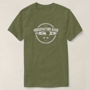 Horsepasta River North Carolina Kayaking T-Shirt