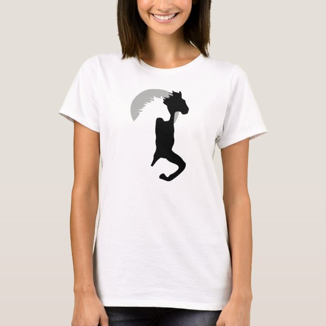 Horses running together t-shirt (Vorderseite)