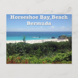 Horseshoe Bay Beach, Bermuda Postkarte