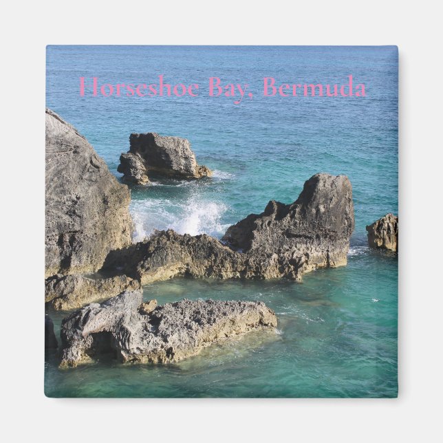 Horseshoe Bay Bermuda Magnet (Vorne)