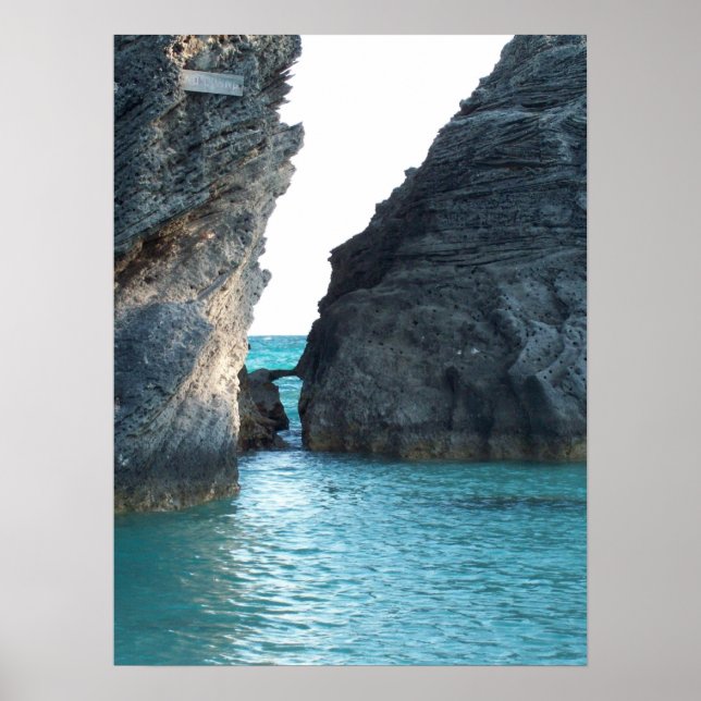 Horseshoe Beach Bermuda Poster (Vorne)